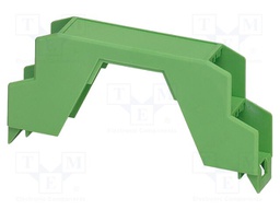 Upper housing; green; ME 17,5; X: 17.6mm; Y: 99mm; Z: 45.85mm