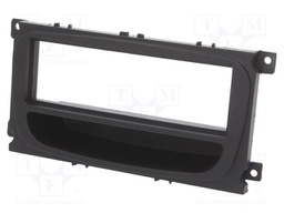 Radio mounting frame; Ford; 1 DIN; black