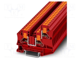 Splice terminal: rail; PTV; 41A; 1kV; push-in; L: 57.6mm; 0.5÷10mm2