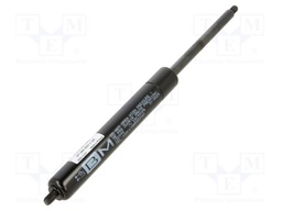Gas spring; Thread: M6; E: 225mm; Øout: 18mm; Piston diam: 8mm; 50N