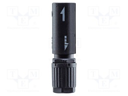 HS-LOK FIELD INSTALLABLE SOLDER 6P F CONN F PIN