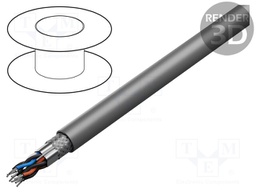 Wire; Xtra Guard® Flex; 5x2x26AWG; Al foil,tinned copper braid