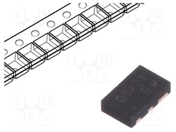 Diode: diode networks; 8V; 5A; unidirectional; 75W; SLP1610P4