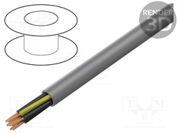 Wire; H05VV5-F,NYSLYÖ-JZ; 7G0,75mm2; unshielded; 300/500V; PVC; Cu