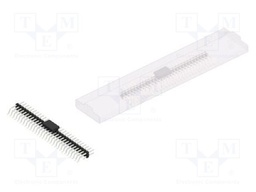 Connector: pin strips; pin header; male; PIN: 58; 2mm; SMT; 2x29