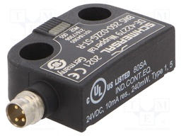 Safety switch: magnetic; Series: BNS 260; Contacts: NC x2; IP67