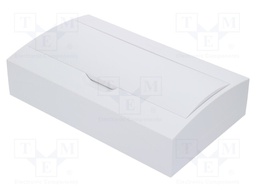Enclosure: for modular components; IP40; white; No.of mod: 18