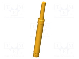 Test needle; Operational spring compression: 4mm; 8A; Ø: 1.8mm