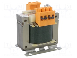 Transformer: mains; 40VA; 230VAC,400VAC; 24V,48V; screw type; IP00