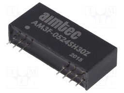 Converter: DC/DC; 3W; Uin: 4.5÷5.5V; 24VDC; Iout: 125mA; SIP12; 10.7g
