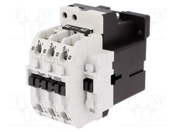 Contactor: 3-pole; NO x3; 24VDC; 25A; DIN,panel; CI 25; -40÷80°C