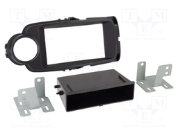 Radio frame; Toyota; 2 DIN; black