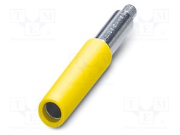 Connector: plug-in; screw terminal; L: 15mm; ways: 1; W: 6mm; H: 6mm