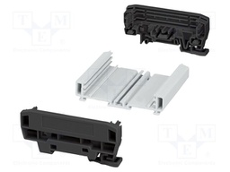 Enclosure: for DIN rail mounting; Y: 92.3mm; X: 83.8mm; Z: 39.45mm