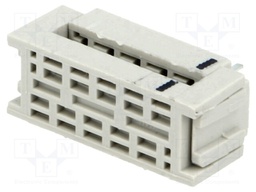 IDC transition; PIN: 10; IDC,THT; for ribbon cable; 1.27mm