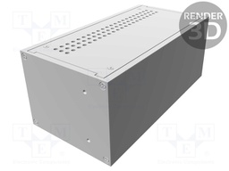 Enclosure: 19" standard; 2U; Enclos.mat: aluminium; Y: 108mm