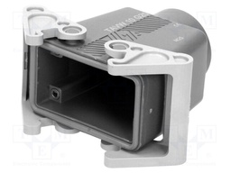 Enclosure: for HDC connectors; HYGENIC T-Type/W; size 57.27
