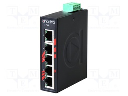 Industrial module: switch Ethernet; unmanaged; 12÷48VDC; RJ45