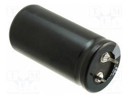 Capacitor: electrolytic; THT; 1mF; 250VDC; 45x30mm; Pitch: 10mm