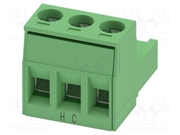PCB connector, nominal cross section: 2.5 mm?, color: green,