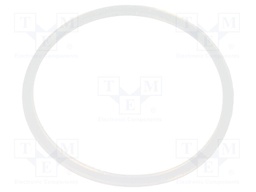 Gasket; polyetylene; D: 2mm; Øint: 50mm; Øout: 60.1mm; M50
