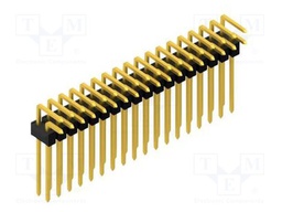Connector: pin strips; pin header; male; PIN: 36; 2.54mm; THT; 2x18
