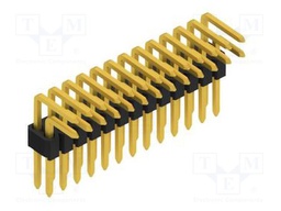 Connector: pin strips; pin header; male; PIN: 26; 1.27mm; THT; 2x13