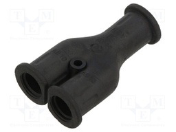 Y-connector; TPE (thermoplastic elastomer); -40÷115°C; IP66