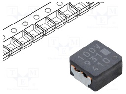 Inductor: wire; SMD; 10uH; 2.4A; 96mΩ; 5.5x5x3mm; ±20%; -55÷155°C