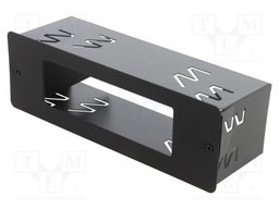 Mounting half frame for CB radio; President; with center hole