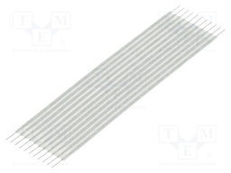 Connector: jumper cable; Cable ph: 1.27mm; L: 50.8mm; straight