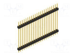 Connector: pin strips; pin header; male; PIN: 22; 2.54mm; THT; 1x22