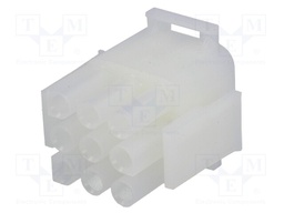 Plug; wire-board; male/female; Universal MATE-N-LOK; 6.35mm; 600V