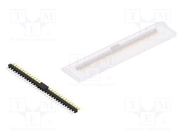 Connector: pin strips; pin header; male; PIN: 30; 2.54mm; SMT; 1x30