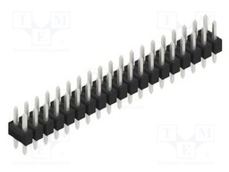 Connector: pin strips; pin header; male; PIN: 38; 2.54mm; THT; 2x19