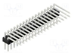 Connector: pin strips; pin header; male; PIN: 34; 2.54mm; THT; 2x17