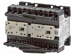Contactor: 3-pole reversing; Auxiliary contacts: NC; 24VAC; J7KC