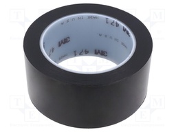 Tape: marking; W: 50mm; L: 33m; Colour: black; D: 0.13mm; 2.5N/cm; 130%