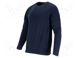 Long-sleeved t-shirt; Size: XL (182/108-114); navy blue; 170g/m2