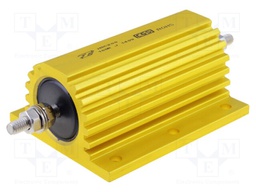 Resistor: wire-wound; with heatsink; screw; 100Ω; 200W; ±5%