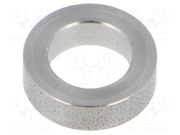 Spacer sleeve; 6.2mm; cylindrical; stainless steel; Out.diam: 3mm
