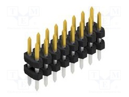 Connector: pin strips; pin header; male; PIN: 16; 2mm; THT; 2x8; 100V