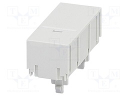 Cover; grey; UL94V-0; ME-IO 18,8; PA; X: 18.9mm; Y: 32.8mm; Z: 26mm