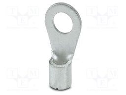Non-insulated; Body: silver; Tip: ring