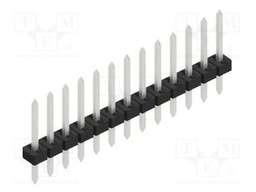 Connector: pin strips; pin header; male; PIN: 13; 2mm; THT; 1x13