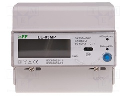 Electric energy meter; digital,mounting; for DIN rail mounting
