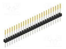 Connector: pin strips; pin header; male; PIN: 25; 2.54mm; THT; 1x25