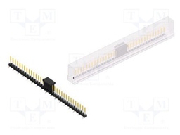 Connector: pin strips; pin header; male; PIN: 33; 2.54mm; SMT; 1x33