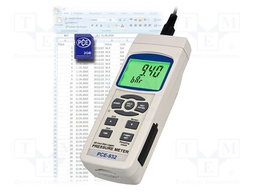 Manometer; Press.meas.range: 0÷400bar; LCD 2,6"; ±2%; 177x45x68mm
