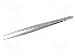 Tweezers; 140mm; Blades: straight; Blade tip shape: sharp